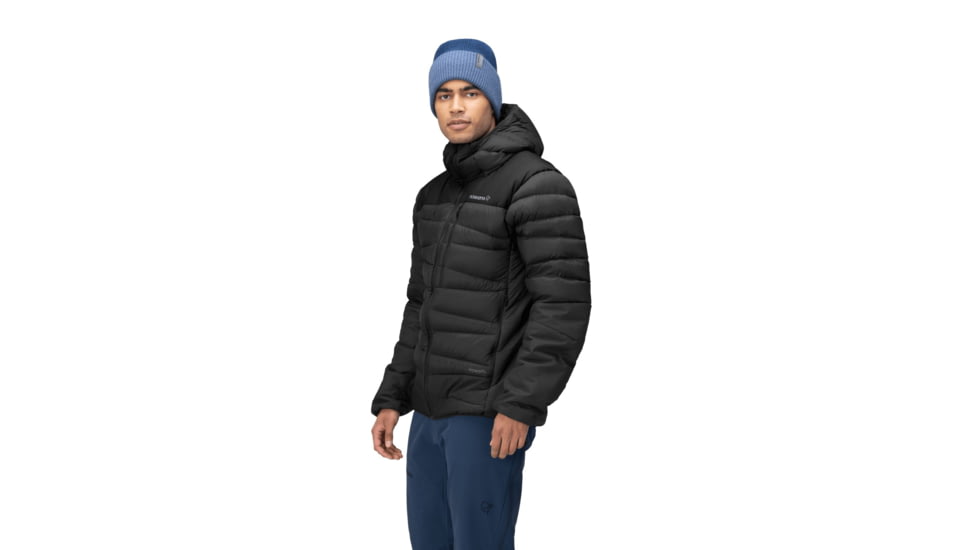 Norrona Falketind Down 750 Hooded Jacket - Mens, Caviar, Small, 1833-20-7718-S