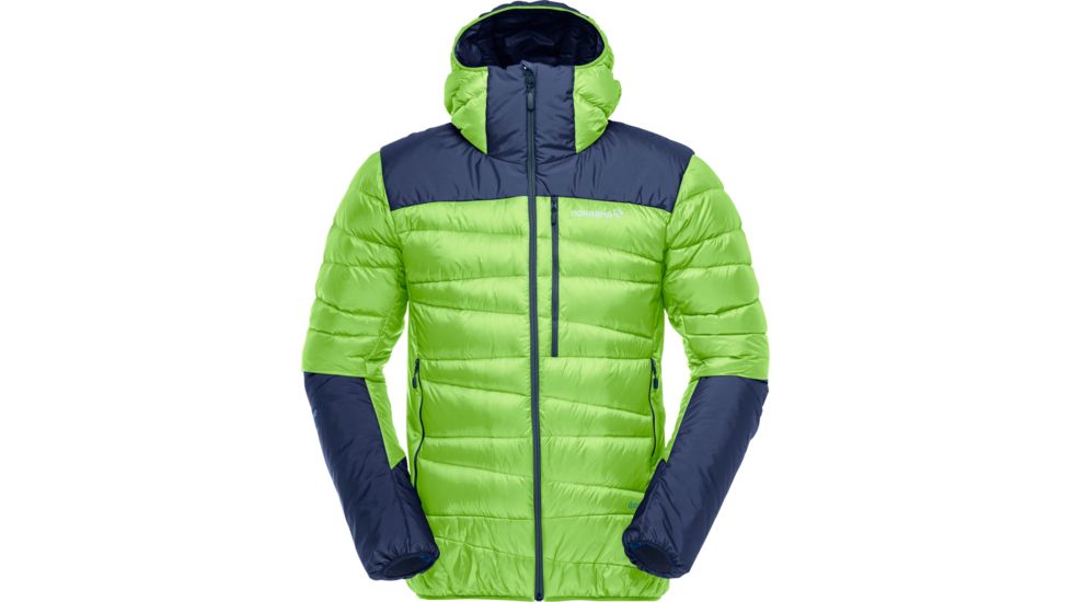Norrona Falketind Down Hood Jacket - Mens, Bamboo Green, Medium, 1877-17-3440-M