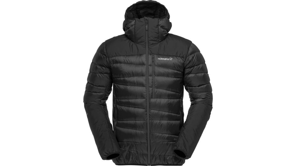 Norrona Falketind Down Hood Jacket - Mens, Caviar, Large, 1877-17-7718-L