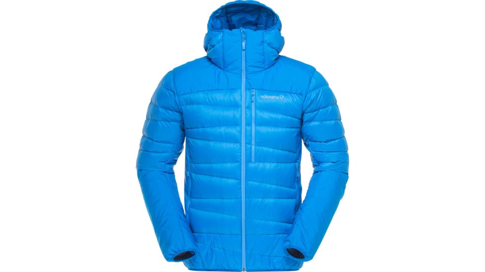 Norrona Falketind Down Hood Jacket - Mens, Hot Sapphire, Large, 1877-17-2335-L
