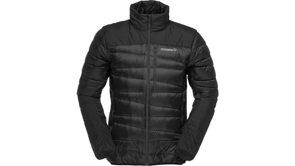 Norrona Falketind Down Jacket - Mens, Caviar, Small, 1878-17-7718-S