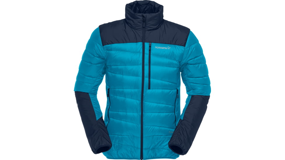 Norrona Falketind Down750 Jacket - Mens, Hawaiian surf/Indigo Night, Medium, 1834-20-6609-M