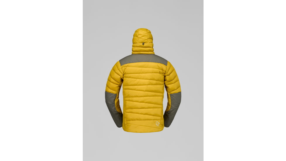 Norrona Falketind Down750 Zip Hood - Mens, Golden Palm, Medium, 1833-20-5502-M