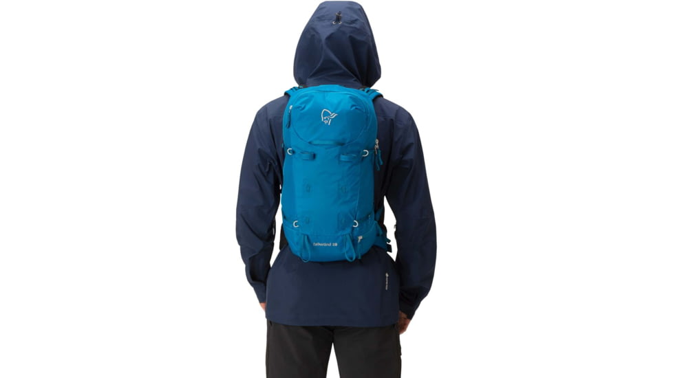 Norrona Falketind Econyl 28L Pack, Mykonos Blue, 1809-23 6000 ONE SIZE