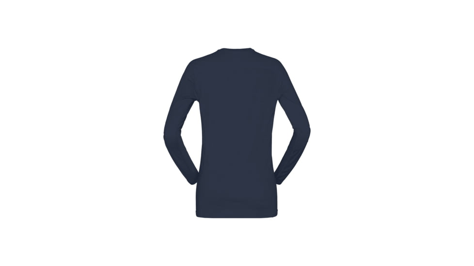 Norrona Falketind Equaliser Merino Round Neck Shirt - Womens, Indigo Night, Small, 1822-22-2295-S