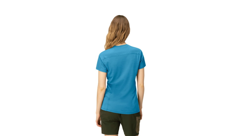 Norrona Falketind Equaliser Merino T-Shirt - Womens, Hawaiian surf, Medium, 1823-22-6610-M