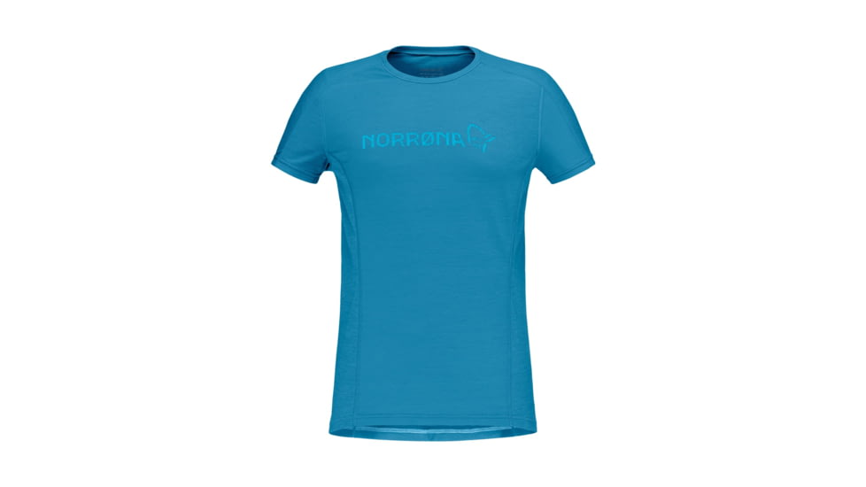 Norrona Falketind Equaliser Merino T-Shirt - Womens, Hawaiian surf, Medium, 1823-22-6610-M