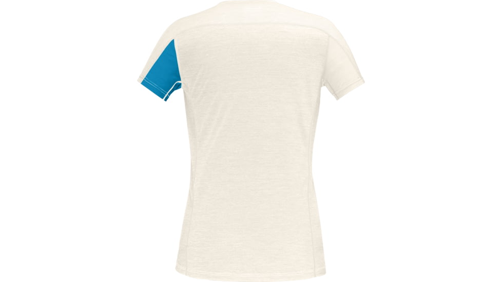 Norrona Falketind Equaliser Merino T-Shirt - Womens, Hawaiian Surf/Snowdrop, Small, 1823-22 6633 S