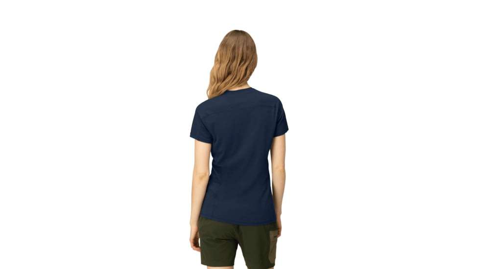 Norrona Falketind Equaliser Merino T-Shirt - Womens, Indigo Night, Large, 1823-22-2295-L