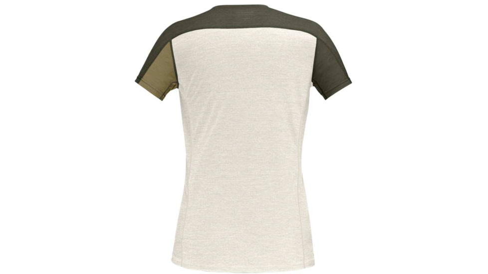 Norrona Falketind Equaliser Merino T-Shirt - Womens, Olive Drab/Olive Night, Large, 1823-22 3908 L