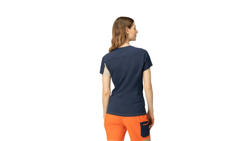 Norrona Falketind Equaliser Merino T-Shirt - Womens, Pure Cashmere, Medium, 1823-22-9001-M