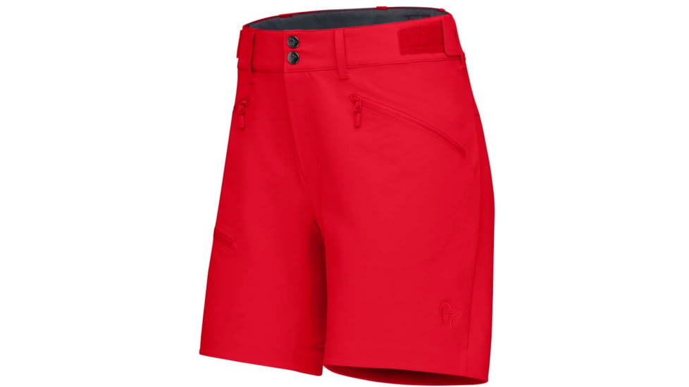 Norrona Falketind Flex Shorts - Womens, True Red, Large, 1860-20 1105 L