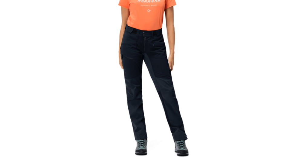 Norrona Falketind Flex1 Heavy Duty Pants - Womens, Caviar, Medium, 1864-20-7718-M