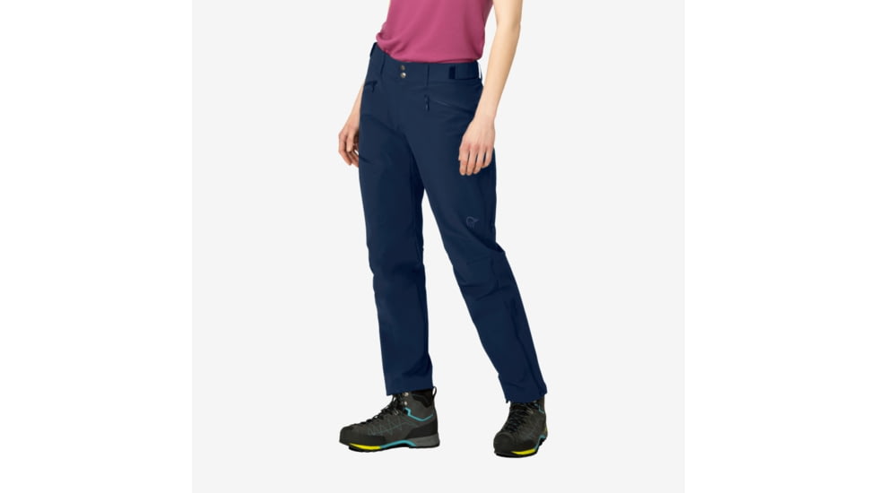 Norrona Falketind Flex1 Pants Short - Womens, Indigo Night, Extra Small, 1861-24-2295-XS