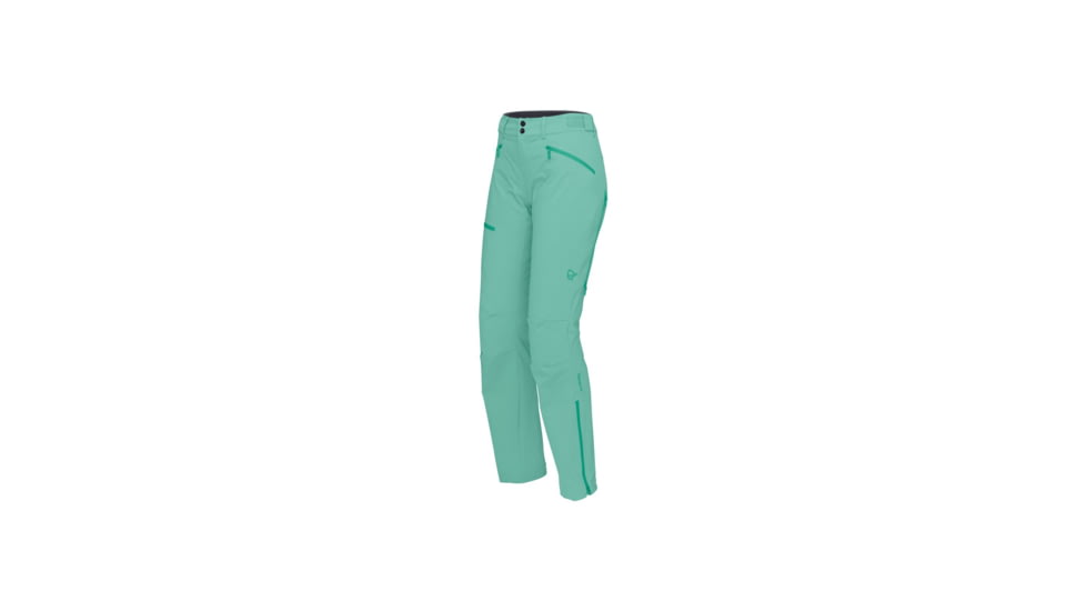 Norrona Falketind Flex1 Pants - Womens, Malachite Green, Large, 1861-20-3010-L