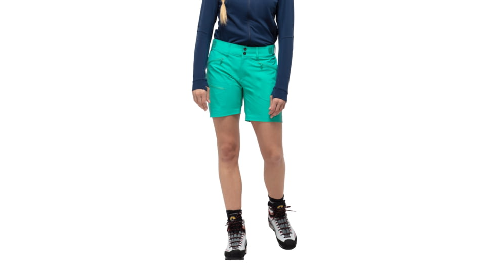 Norrona Falketind Flex1 Shorts - Womens, Arcadia, Large, 7042698431585