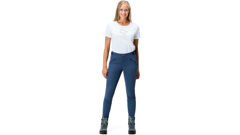 Norrona Falketind Flex1 Slim Pants - Womens, Indigo Night, Extra Large, 1812-20-2295-XL