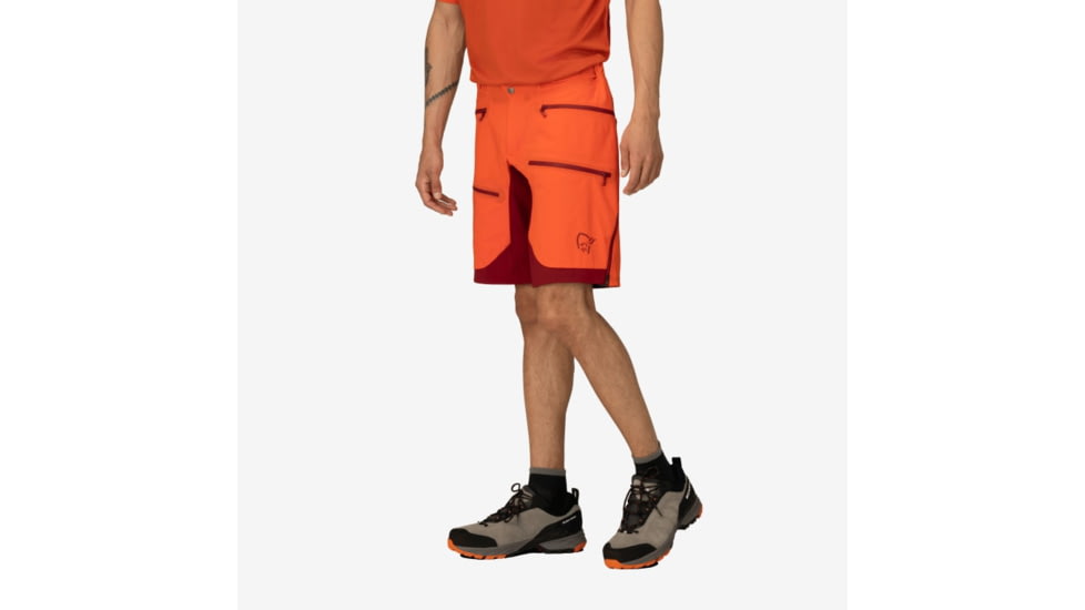 Norrona Falketind Flex1 Tech Shorts - Mens, Arednalin, Medium, 1829-24-5630-M