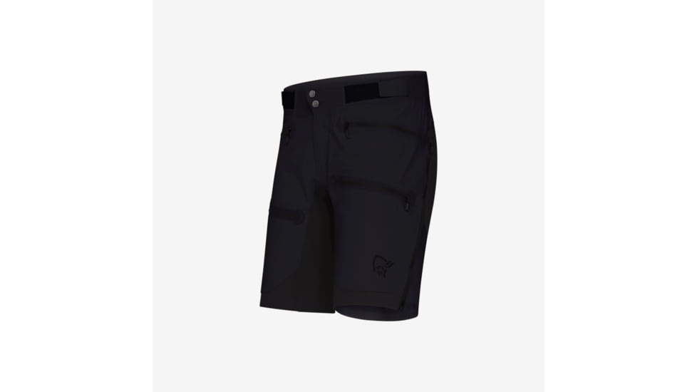 Norrona Falketind Flex1 Tech Shorts - Mens, Caviar, Small, 1829-24-7718-S