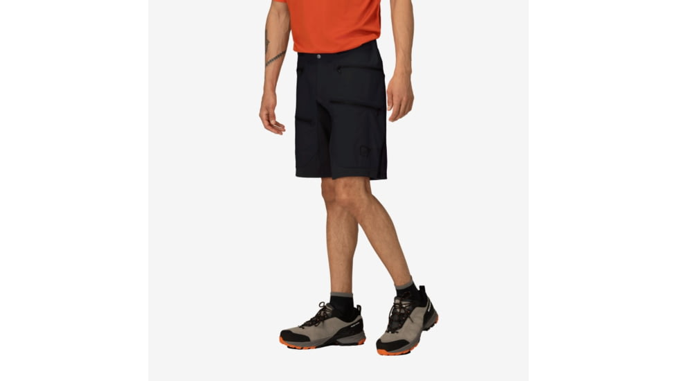 Norrona Falketind Flex1 Tech Shorts - Mens, Caviar, Small, 1829-24-7718-S