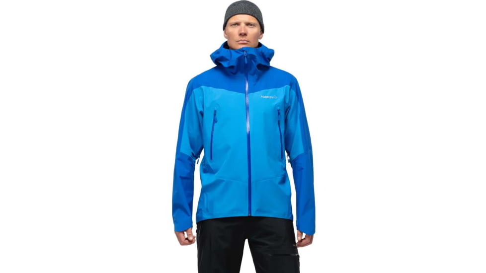 Norrona Falketind Gore-Tex Jacket - Men's, Campanula/Olympian Blue, Large, 1802-21-6608-L