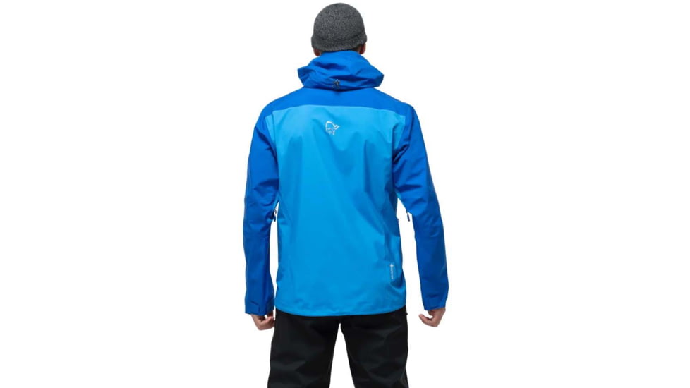 Norrona Falketind Gore-Tex Jacket - Men's, Campanula/Olympian Blue, Large, 1802-21-6608-L