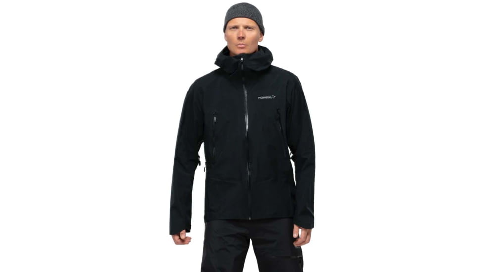 Norrona Falketind Gore-Tex Jacket - Men's, Caviar, Medium, 1802-21-7718-M