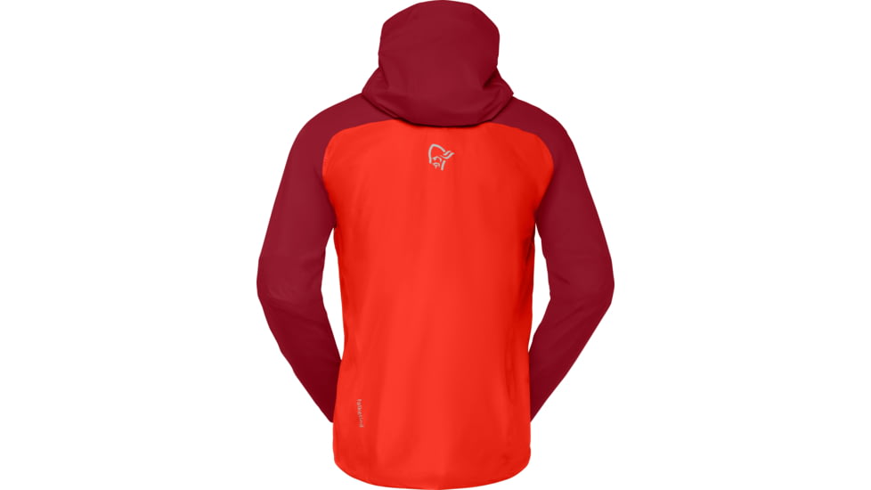Norrona Falketind Gore-Tex Jacket - Mens, Arednalin/Rhubarb, Extra Large, 1802-21-5646-XL