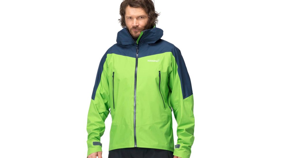Norrona Falketind Gore-Tex Jacket - Mens, Bamboo Green, Medium, 1804-17-3440-M