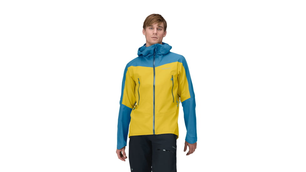 Norrona Falketind Gore-Tex Jacket - Mens, Calendula, Small, 1834-24-5566-S