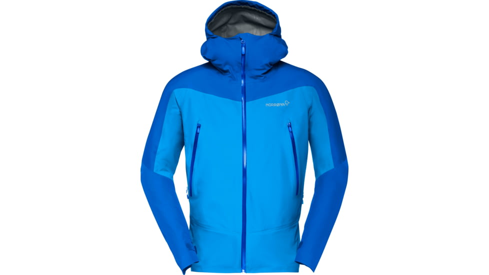 Norrona Falketind Gore-Tex Jacket - Mens, Campanula/Olympian Blue, Large, 1802-21-6608-L