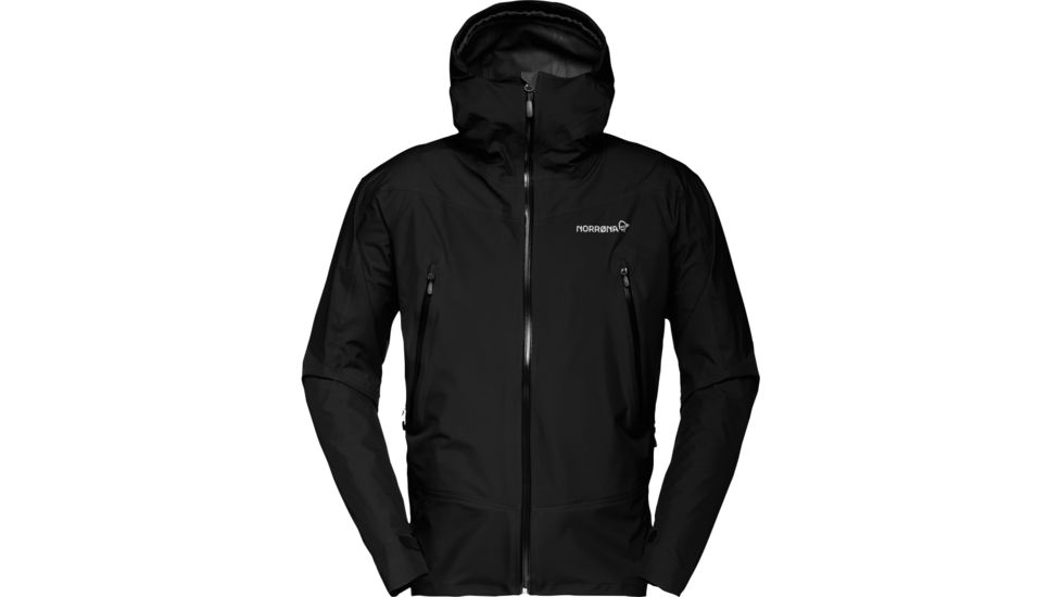 Norrona Falketind Gore-Tex Jacket - Mens, Caviar, Extra Large, 1804-17-7718-XL