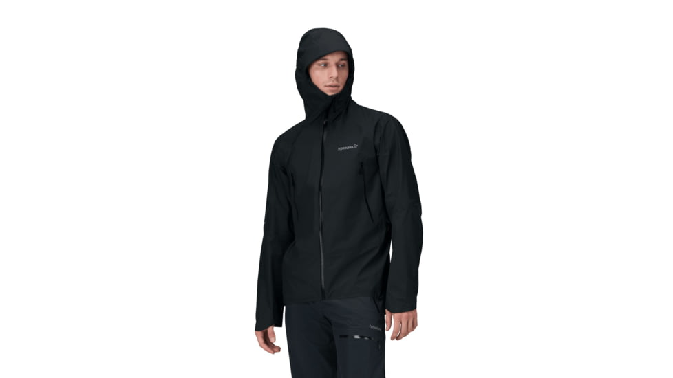 Norrona Falketind Gore-Tex Jacket - Mens, Caviar, Extra Large, 1834-24-7718-XL