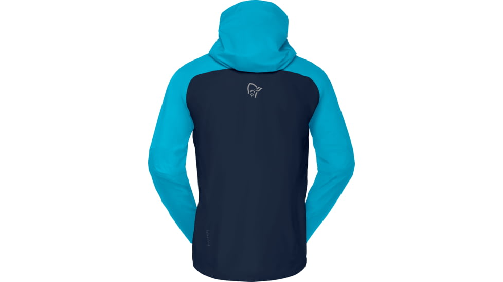 Norrona Falketind Gore-Tex Jacket - Mens, Hawaiian surf/Indigo Night, Medium, 1802-21-6609-M