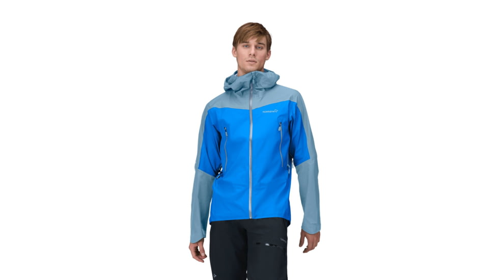 Norrona Falketind Gore-Tex Jacket - Mens, Skydiver, Medium, 1834-24-2336-M