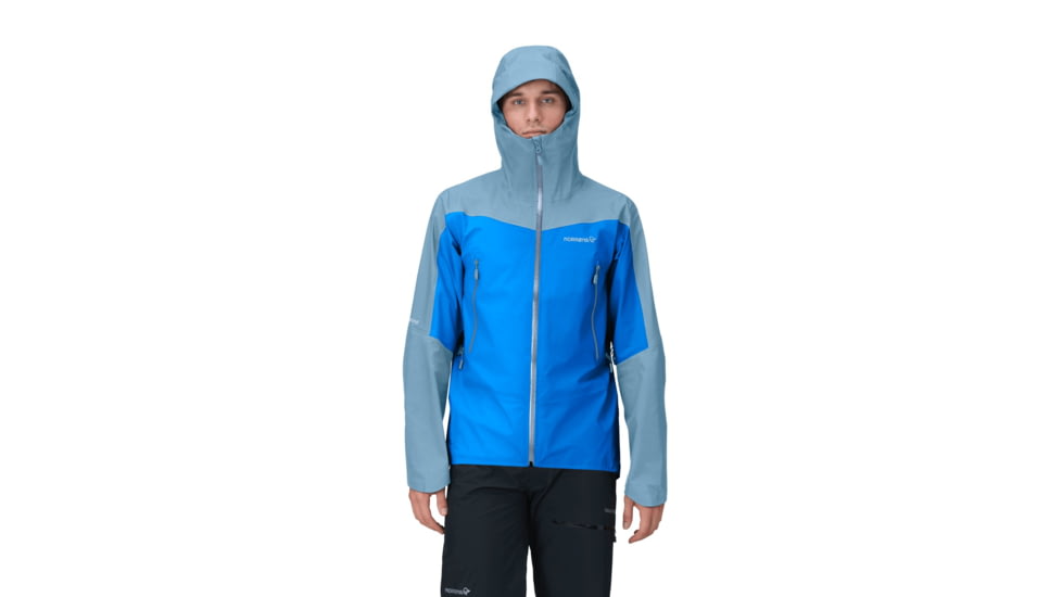 Norrona Falketind Gore-Tex Jacket - Mens, Skydiver, Medium, 1834-24-2336-M