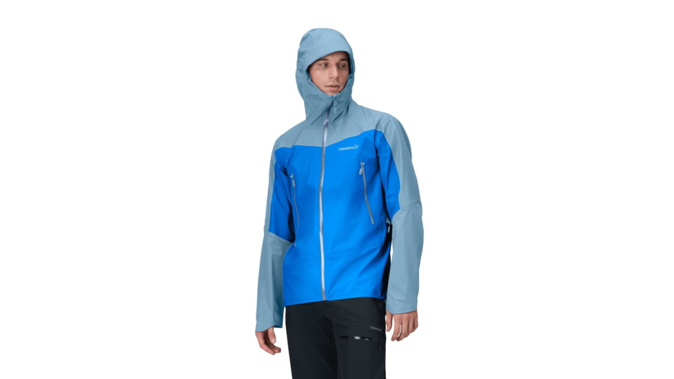 Norrona Falketind Gore-Tex Jacket - Mens, Skydiver, Medium, 1834-24-2336-M