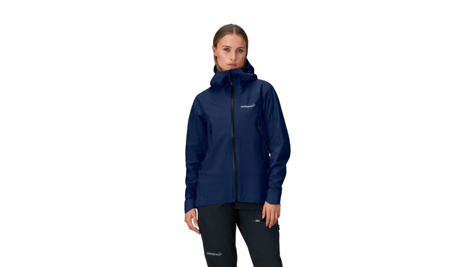 Norrona Falketind Gore-Tex Jacket - Womens, Indigo Night, Large, 1838-24-2295-L