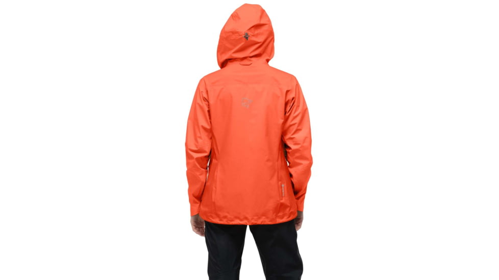 Norrona Falketind Gore-Tex Jacket - Women's, Large, Orange Alert, 1804-21 5620 L