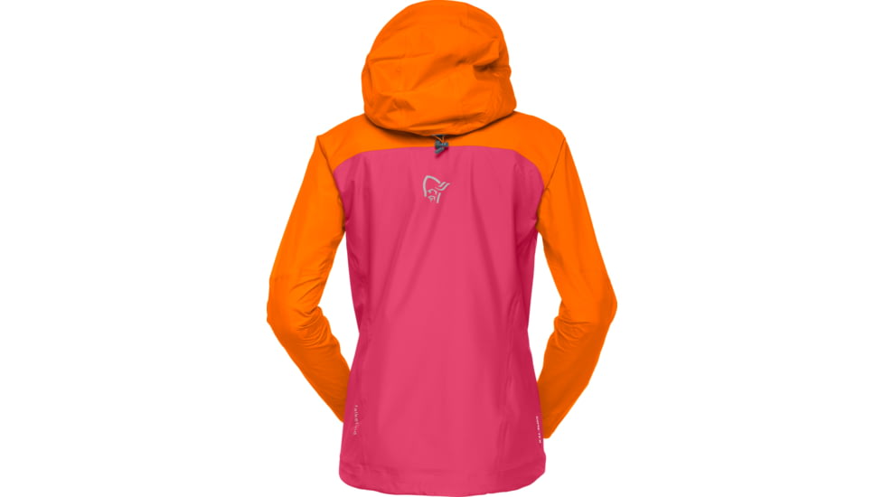 Norrona Falketind Gore-Tex Jacket - Women's, Small, Orange Popsicle/Honeysuckle, 7042698444028