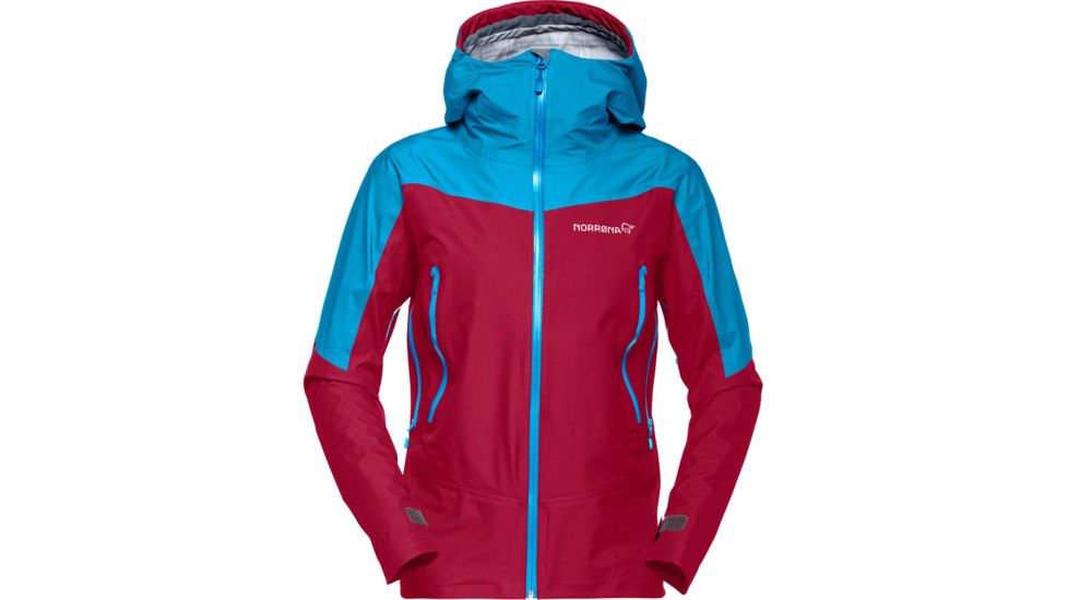 Norrona Falketind Gore-Tex Jacket - Womens, Rhubarb, Medium, 1831-17-5700-M