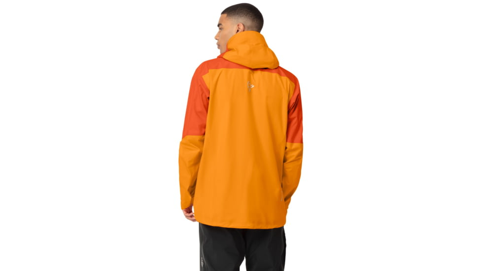 Norrona Falketind Gore-Tex Paclite Jacket - Mens, Arednalin/Orange Popsicle, 2XL, 7042698454737