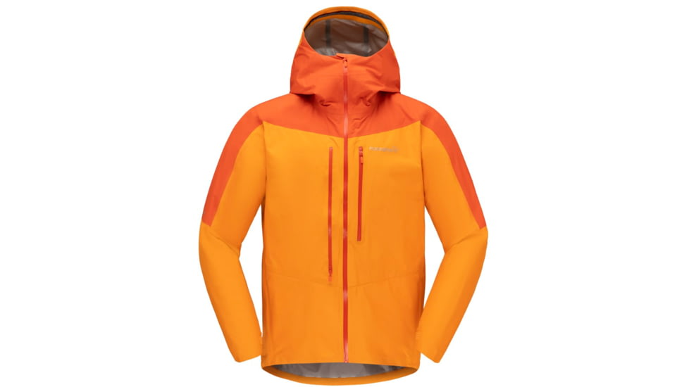 Norrona Falketind Gore-Tex Paclite Jacket - Mens, Arednalin/Orange Popsicle, 2XL, 7042698454737