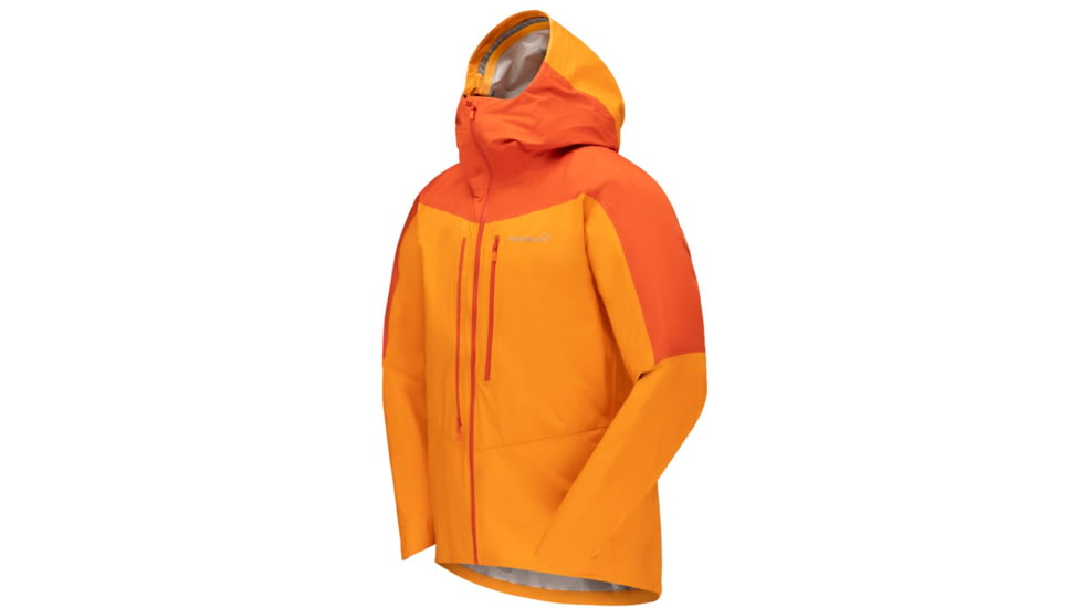 Norrona Falketind Gore-Tex Paclite Jacket - Mens, Arednalin/Orange Popsicle, 2XL, 7042698454737