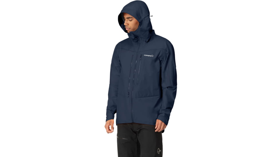 Norrona Falketind Gore-Tex Paclite Jacket - Mens, Indigo Night, Extra Large, 7042698465443