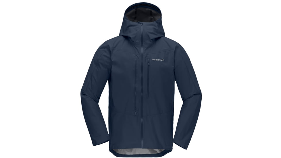 Norrona Falketind Gore-Tex Paclite Jacket - Mens, Indigo Night, Extra Large, 7042698465443