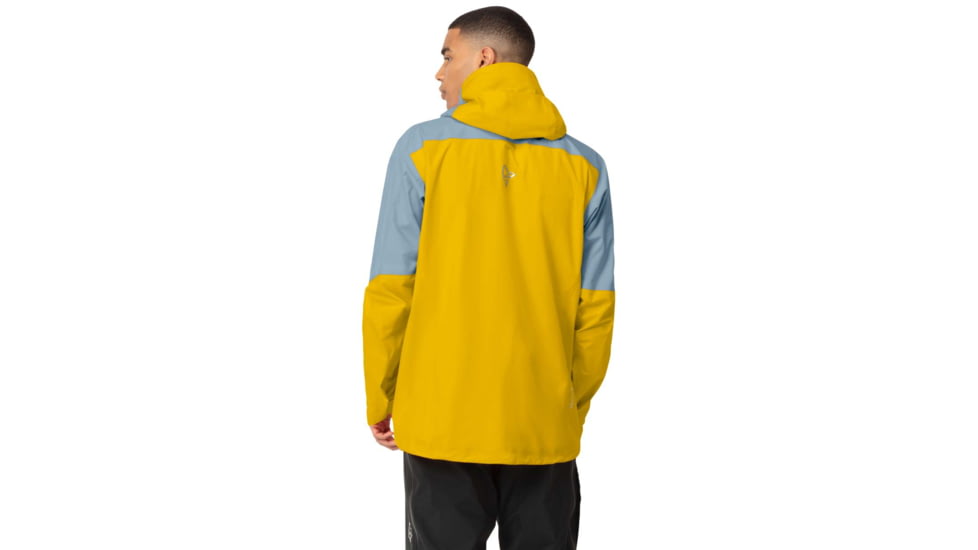 Norrona Falketind Gore-Tex Paclite Jacket - Mens, Sulphur/Blue Fog, Medium, 1812-22 5011 M