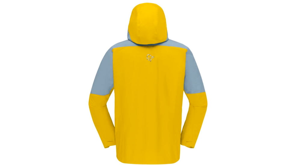Norrona Falketind Gore-Tex Paclite Jacket - Mens, Sulphur/Blue Fog, Medium, 1812-22 5011 M