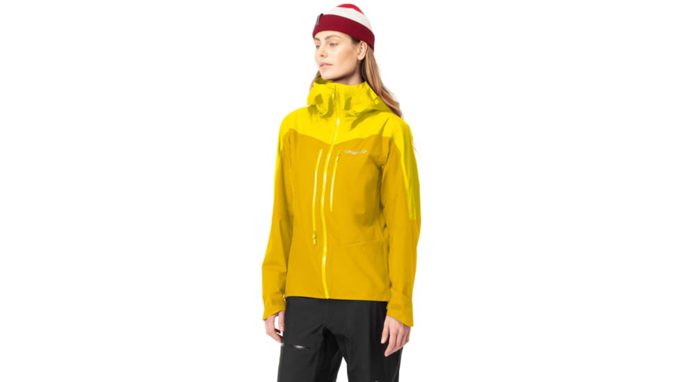 Norrona Falketind Gore-Tex Paclite Jacket - Womens, Blazing Yellow/Sulphur, Medium, 1814-22 5655 M