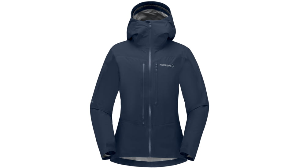 Norrona Falketind Gore-Tex Paclite Jacket - Womens, Indigo Night, Extra Small, 7042698465504